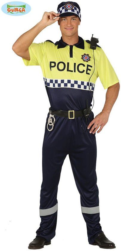 Guirca Politie & Detective Kostuum Beste Kameraad Politie Man Maat 48-50
