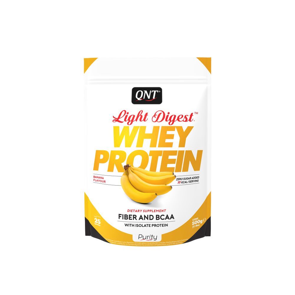 Qnt Purity Line Light Digest Whey Protein - 500 gram - Banana