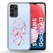 Beschermhoes Samsung Galaxy A13 4G Beschermhoes, motief dromenvanger, roze