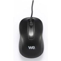 WE - Muis - met bekabeling - USB - zwart