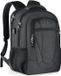 Sac à dos scolaire sans marque pour garçons et adolescents - Noir - Ordinateur portable 15,6 pouces - Port de chargement USB