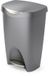 Umbra Poubelle à pédale 2 pièces 13 gallons gris/nickel