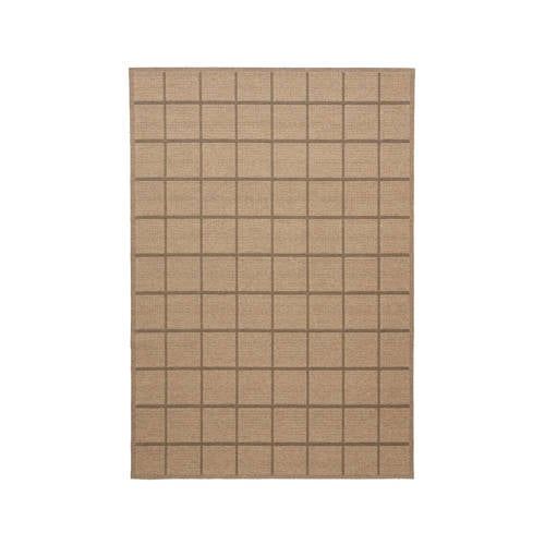 NOUS Living Ruit Bruin Binnen- en Buitenvloerkleed (290x200 cm)