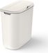Bol Poubelle Moreno | 10 L | Blanc | Plastique | Inclus couvercle