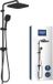 GROHE Douchekolom Vitalio Comfort 250, mat zwart