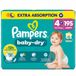 Pampers Baby Dry Couches Taille 4+ (10-15 kg) - 5 x 39 pièces