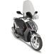 Givi GV-441A Specifiek windscherm, transparant, 72 x 66 cm (H x L) voor Kymco Agility 125-150 R16 (2008-2011)
