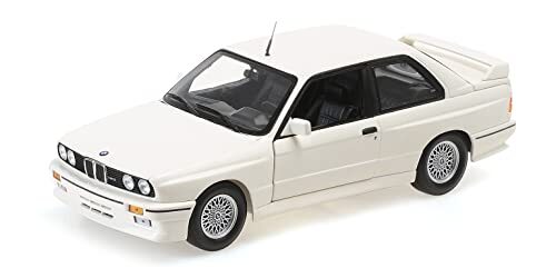 MINICHAMPS 180020307 - B-M-W M3 (E30) wit 1987 - schaal 1/18 - verzamelstuk miniatuur