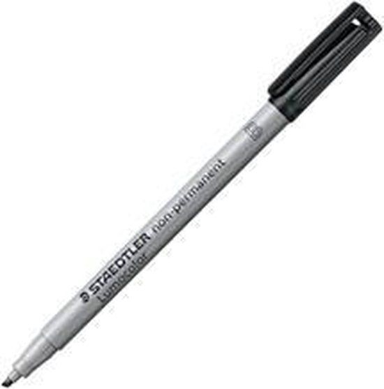 Staedtler Lumocolor Non Permanent B 1.0 Zwart