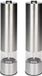 Benson Poivre et sel set - Électrique - LED - Degré de mouture réglable - Inox - 23 cm