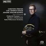 New Arts International Bv Challenge Classics Horn Concertos: Christoph Förster/Carl Heinrich Graun/Johann...