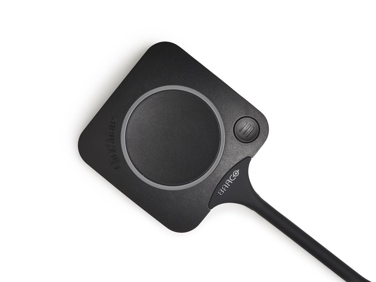 Barco ClickShare Remote Control - Black - Wired & Wireless - USB