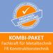 Kombi-Paket Princoso GmbH Kombi-Paket Fachkraft für Metalltechnik FR Konstruktionstechnik - Basis + Wiso Lernkarten