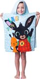 Bing Bunny Jerry Fabrics Poncho Bing Haasje, 50 x 115 cm, handdoek met capuchon