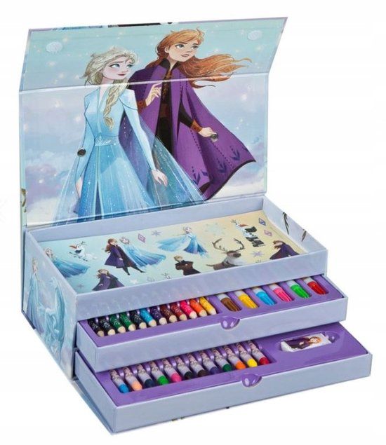 Undercover Frozen Kleurdoos met 3 Lades