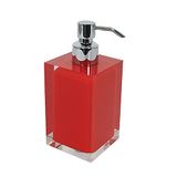 Gedy Auckland Badkamerzeep, rood, 16,2 x 7 x 7 cm