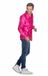 Wilbers Jaren 80 & 90 Kostuum Roze Ruchesblouse Satijn Foute Disco Maat 50