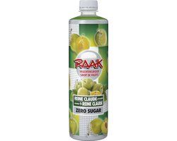 RAAK Vruchtensiroop Reine Claude Zero - 6 x 0.75L