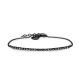 Tamaris Tennis-Armband Voor Dames Van Roestvrij Staal Met Zirkonia Stenen, Dames Armsieraad Verstelbaar En Waterdicht
