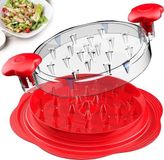 Broyeur à viande rôti avec brosse et fourchette