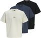JACK&JONES JCOBREEZE BACK PRINT TEE SS CREW 3PK MP - Jongens - T-shirts