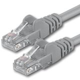 1aTTack.de CAT.6 Ethernet LAN-netwerkkabel 10m grijs