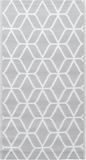vidaXL Buitenkleed ARAKIL 120x180 cm PP Grijs