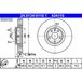 ATE Lot De 2 Disques De Frein 24.0134-0110.1 Audi 4m0 615 301 Ab 4m0 615 301 An