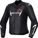 Alpinestars Stella Faster V3 Black White Fluo Coral Leather Jacket Femme Taille 44