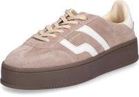 Gant Cuzmani Dames Sneakers Lichtbruin Leer Suède