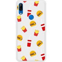 P Smart Z Fast food bedrukt siliconen hoesje
