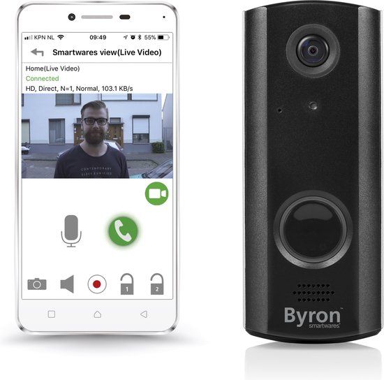 Byron Smartwares DIC-23216 Wi-Fi doorbell