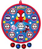 MARVEL Spidey Dartscheibe mit Klettbällen, 28 cm
