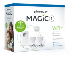 devolo Magic 1 WiFi mini - Powerline Adapter - Wi-Fi 4 (802.11n) - White