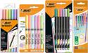 BIC Pastel Schrijfwaren - met Viltstiften, Vulpotloden, Markeerstiften en Fineliners - Set voor naar School - 23 Stuks