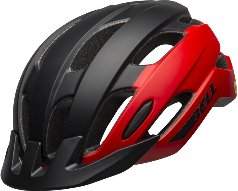 Bell Trace MIPS Helm, zwart/rood