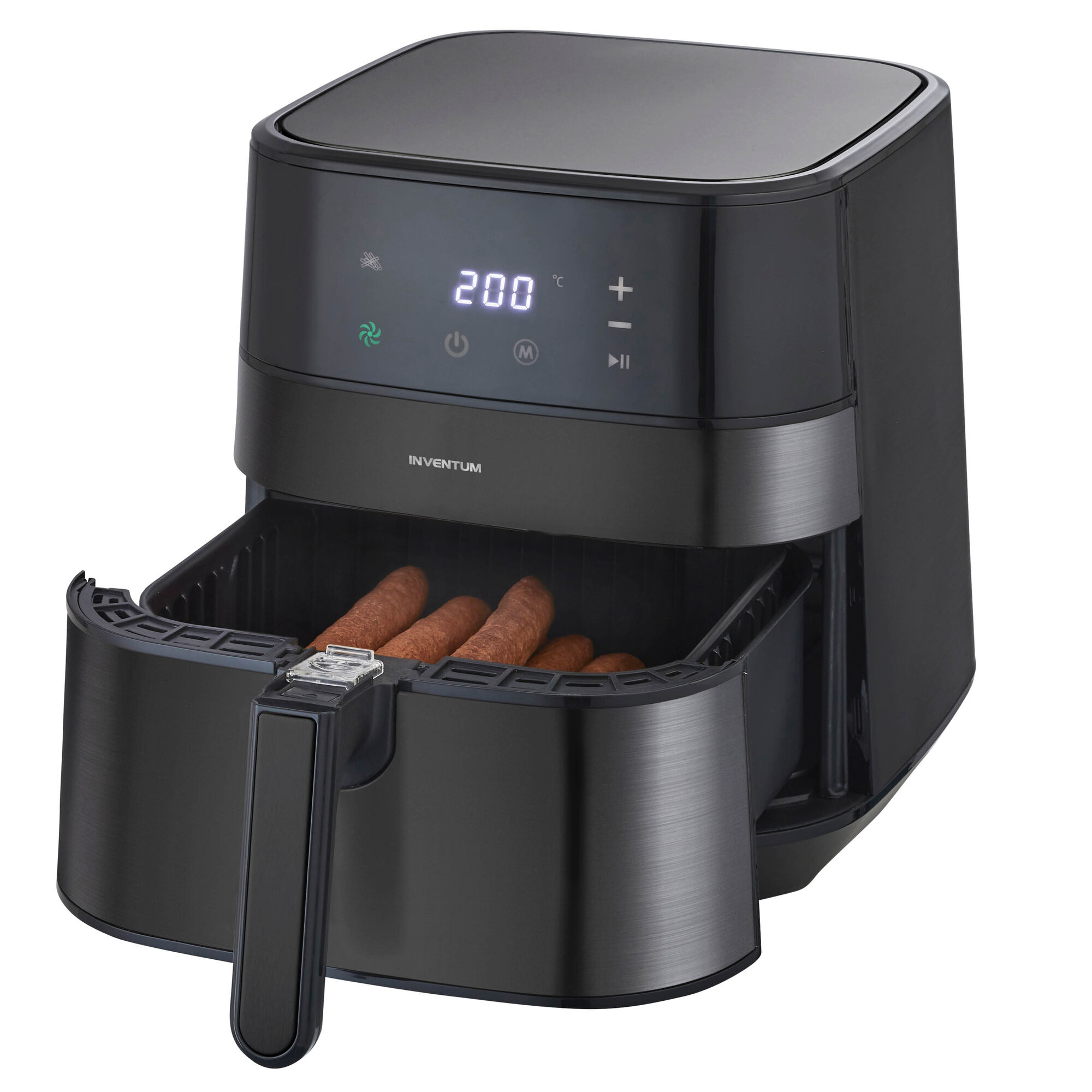 Inventum GF500HLDB Airfryer - 5L - 1700W - Zwart