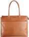 GREENBURRY Leren business tas laptoptas met laptopvak Fiorentina Business Shopper Tan bruine