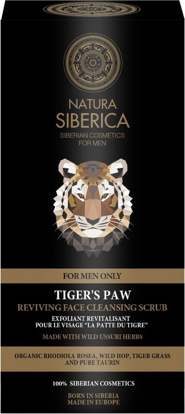 Natura Siberica Tiger's Paw Reviving Face Cleansing Scrub 150ml