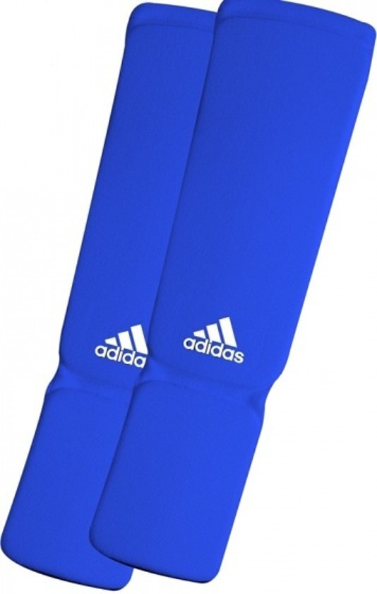 Adidas Elastische Scheenbeschermer - Blauw - L