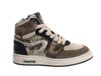 Pinocchio P1765 Sneakers Meisjes - Leren Sneaker - Taupe - Maat 27