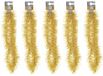 Koopman International guirlande de Noël en aluminium - 5 pièces - Or - 180 cm