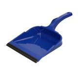 Buemag Vuilblik - met lip - kunststof - 35 x 23 cm - blauw - stofblik