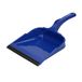 Buemag Vuilblik - met lip - kunststof - 35 x 23 cm - blauw - stofblik