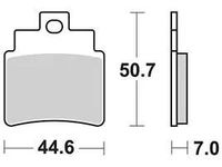 TRW MCB732SRM Sinter Brake Pads