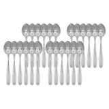 B-home Koffielepels - 24x - Zilver - RVS