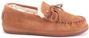 Warmbat Koala Women Suede Dames Sloffen - Cognac - Maat 36