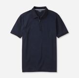 OLYMP Polo Casual Jersey Zip Marine