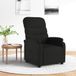 Maison Exclusive fauteuil, noir, rembourré