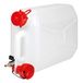 Lampa 67014 jerrycan van polyethyleen met metalen kraan, 10 l, horizontaal